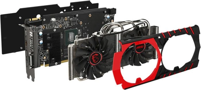 MSI GeForce GTX 960 Gaming 4G, 4GB GDDR5, DVI, HDMI, 3x DP