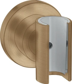 Hansgrohe Axor Citterio Brausehalter rund brushed bronze
