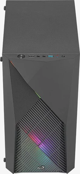 AeroCool Raider Mini V3 Black, Glasfenster
