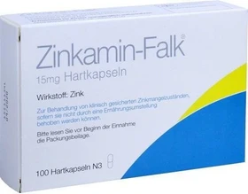 Zinkamin-Falk 15mg Hartkapseln, 100 Stück