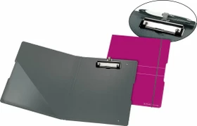 Herlitz easy orga to go Klemmbrettmappe, A4, beere/grau