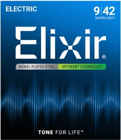 Elixir Electric Optiweb Super Light
