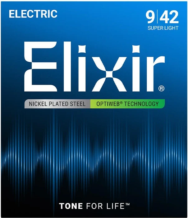Elixir Electric Optiweb Super Light