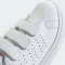 adidas Advantage Base 2.0 cloud white/bliss pink/core black (Junior) Vorschaubild