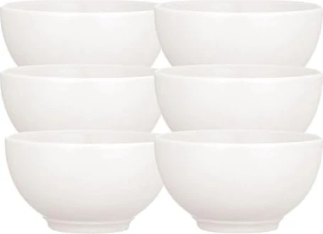 Villeroy & Boch Twist White Bol, 6 Stück