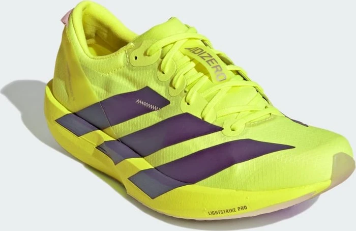 adidas Adizero Adios 9 solar yellow/aurora plum/powder plum (Damen)