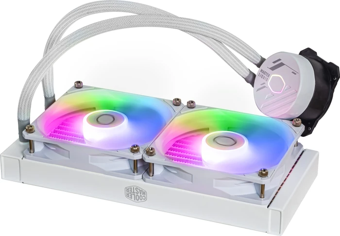 Cooler Master MasterLiquid 240L Core ARGB White, weiß