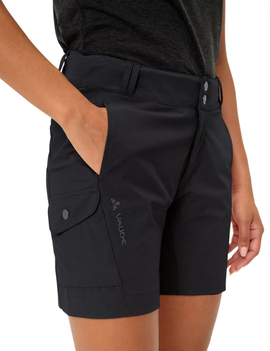 Vaude Tremalzini III Fahrradhose kurz schwarz (Damen)