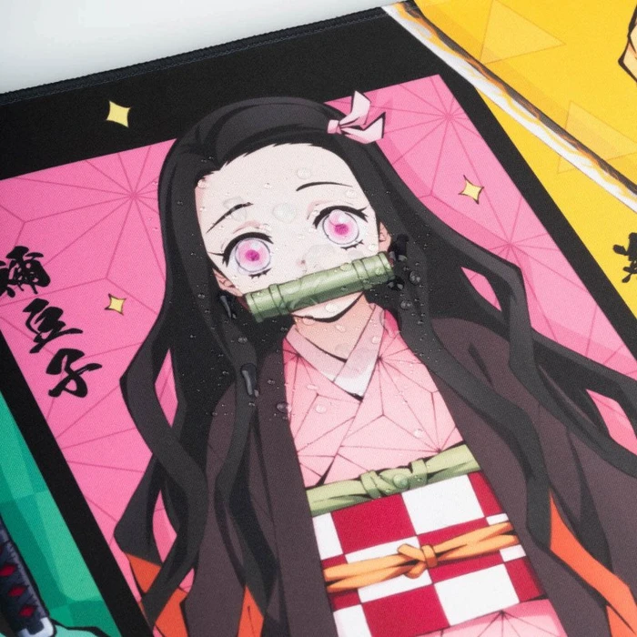Grupo Erik Editores Demon Slayer Characters XL Mousepad, 800x350mm, mehrfarbig