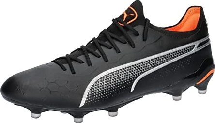 Puma King Ultimate FG/AG puma black/silver/ultra orange (Herren)