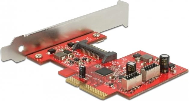 DeLOCK 2x intern 20-Pin Key-A USB 3.1, PCIe 3.0 x4