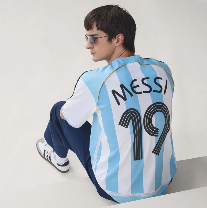 adidas Argentinien Messi 2006 Heimtrikot (Herren)
