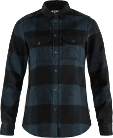Fjällräven Canada Hemd langarm navy/black (Damen)