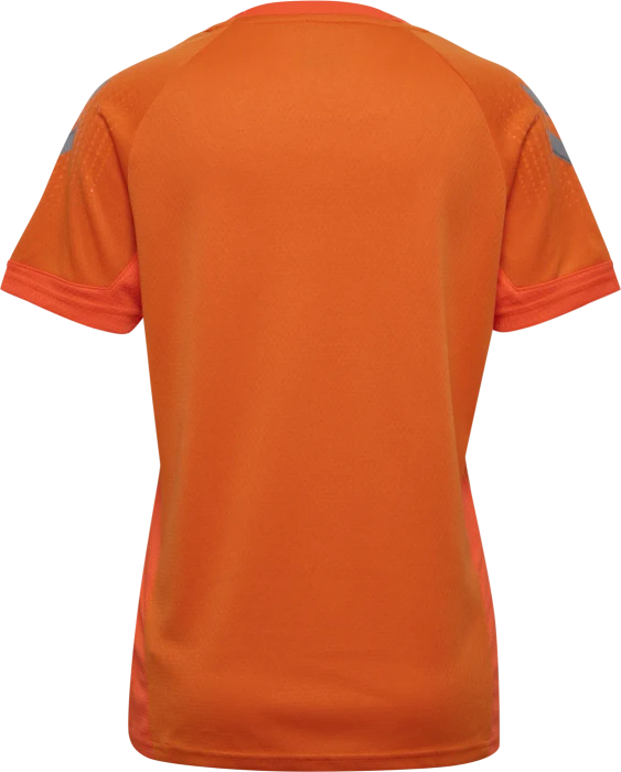 hummel Lead Poly Trikot kurzarm orange tiger (Damen)
