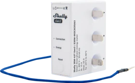 Shelly 3EM-63T Gen3, DIN-Schienen-Stromverbrauchsmessgerät, 3-Phasen, 63A, Strommesssensor