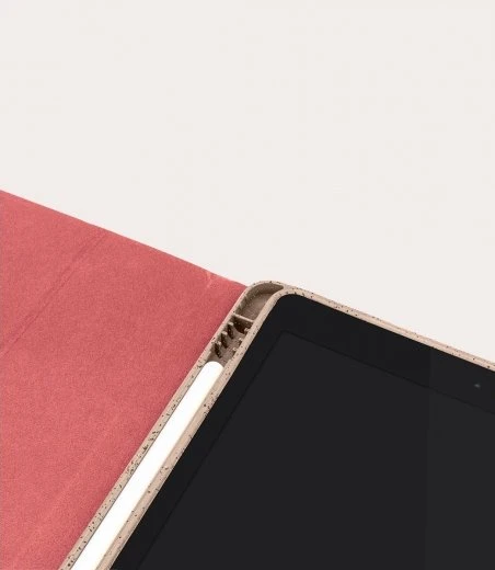 Tucano Verde biodegradable Case für Apple iPad (7/8/9.Gen) 10.2", rot