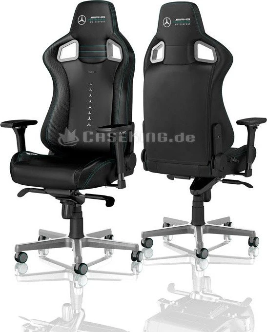 noblechairs Epic Mercedes-AMG Petronas Motorsport Edition Gamingstuhl, schwarz/silber