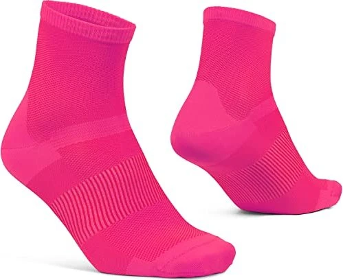 GripGrab Airflow Lightweight Short Fahrradsocken pink