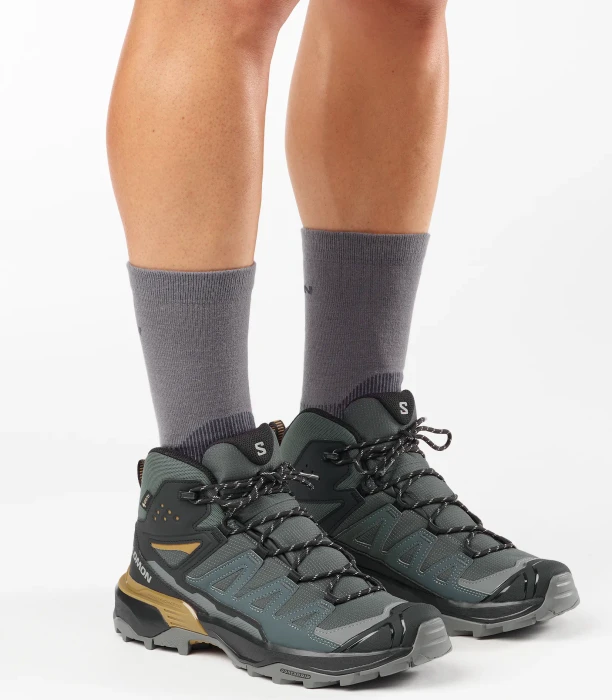 Salomon X Ultra 360 Mid GTX urban chic/black/brilliant olive (Herren)