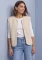 Street One Teddy mit Zipper und Corddetails Weste soft fawn beige (Damen) Vorschaubild