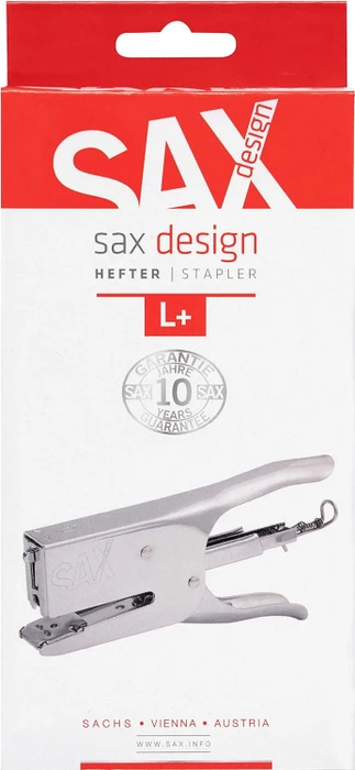 SAX 630 Metall-Heftzange, silber/chrom