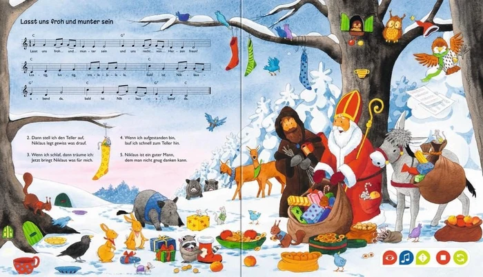 Ravensburger tiptoi Buch: Meine schönsten Weihnachtslieder
