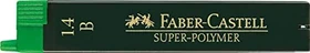 Faber-Castell Super-Polymer Druckbleistiftmine B 1.4mm graphit