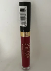 Max Factor Lipfinity Velvet Matte Lippenstift 090 red allure, 3.5ml
