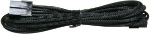 NZXT 6/8-Pin PCIe Verlängerung 45cm, sleeved schwarz
