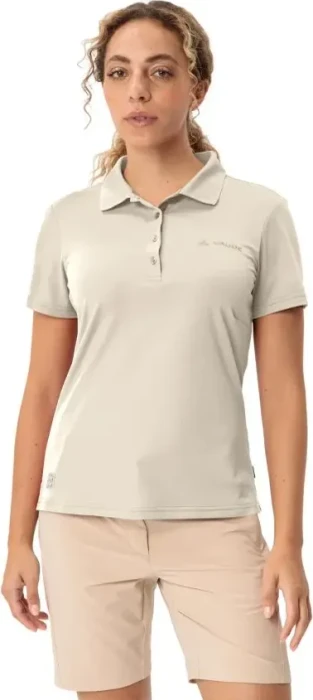 Vaude Essential Poloshirt kurzarm ecru (Damen)