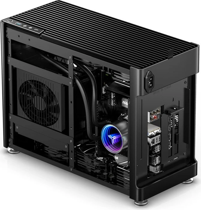 Jonsbo Jonsplus i100 Pro, schwarz, Mini-ITX