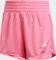 adidas Pacer Essentials Knit High-Rise Shorts pink fusion/white (Damen) Vorschaubild