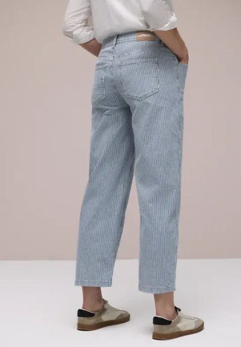 Street One Amalia Jeans indigo striped wash (Damen)
