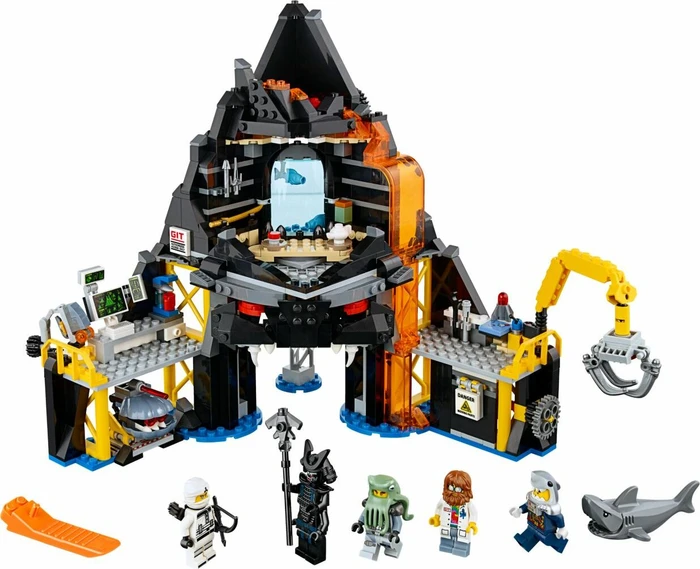 LEGO The Ninjago Movie - Garmadons Vulkanversteck