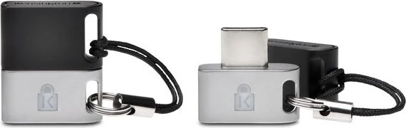 Kensington VeriMark Guard USB-C Fingerprint Key, silber/schwarz