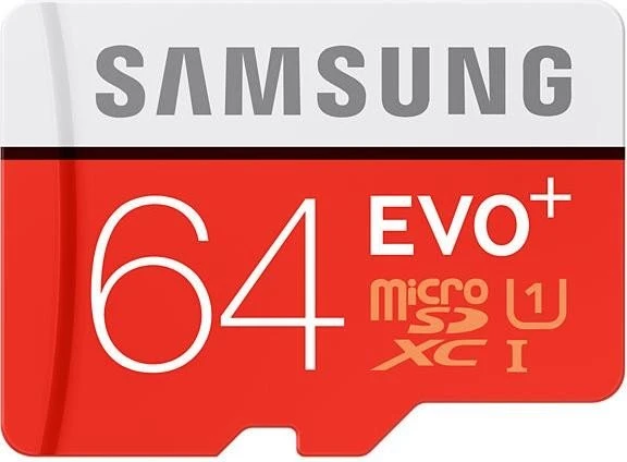 Samsung EVO+, microSD UHS-I U1/U3, Rev-D