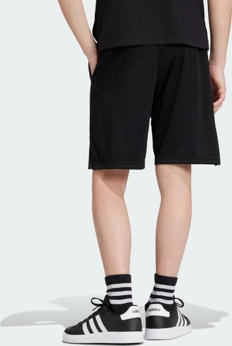 adidas Training Aeroready Heather Trainingshose kurz black/grey three/reflective silver (Junior)