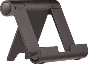 AmazonBasics tragbarer verstellbarer Ständer, Tablet-Stand 4-10", schwarz