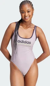 adidas Sportswear U-Back Badeanzug preloved fig/aurora black (Damen)