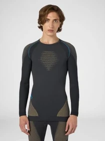 UYN Evolutyon Funktionsshirt langarm charcoal/gold/atlantic (Herren)