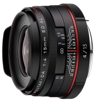 Pentax HD DA 15mm 4.0 AL Limited schwarz
