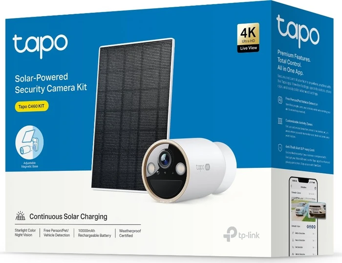 TP-Link Tapo C460 Kit, inkl. Solarpanel