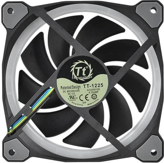 Thermaltake Riing Plus 12 LED RGB TT Premium Edition, LED-Steuerung, Lüftersteuerung, 120mm, 5er-Pack