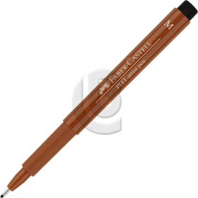 Faber-Castell PITT artist pen Fineliner M rotbraun