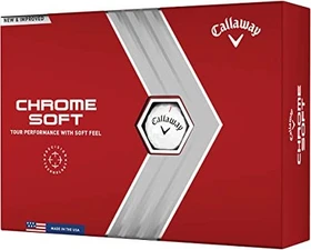 Callaway Chrome Soft Golfbälle, 12 Stück