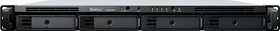 Synology RackStation RS822RP+, 2GB RAM ECC, 4x RJ-45 1000Base-T, 2x USB-A 3.0, 1HE