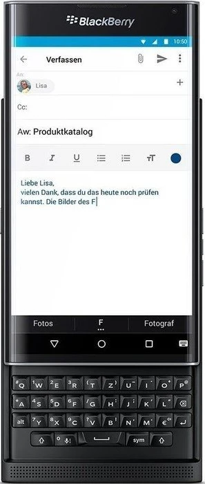 BlackBerry Priv schwarz