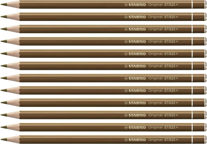 STABILO Original Buntstift umbra gebrannt, 12er-Pack