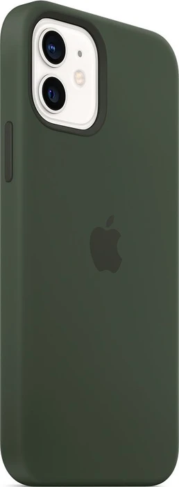 Apple Silikon Case mit MagSafe für iPhone 12/iPhone 12 Pro zyperngrün