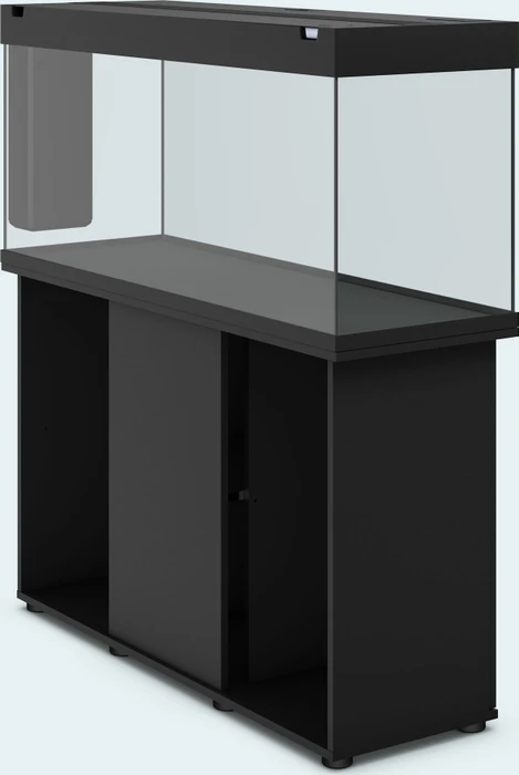 Juwel Rio 240 LED Aquarium-Set mit Unterschrank, schwarz/schwarz, 240l